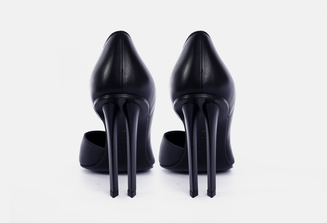 Twin D'orsay Pump Black