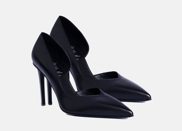 Twin D'orsay Pump Black