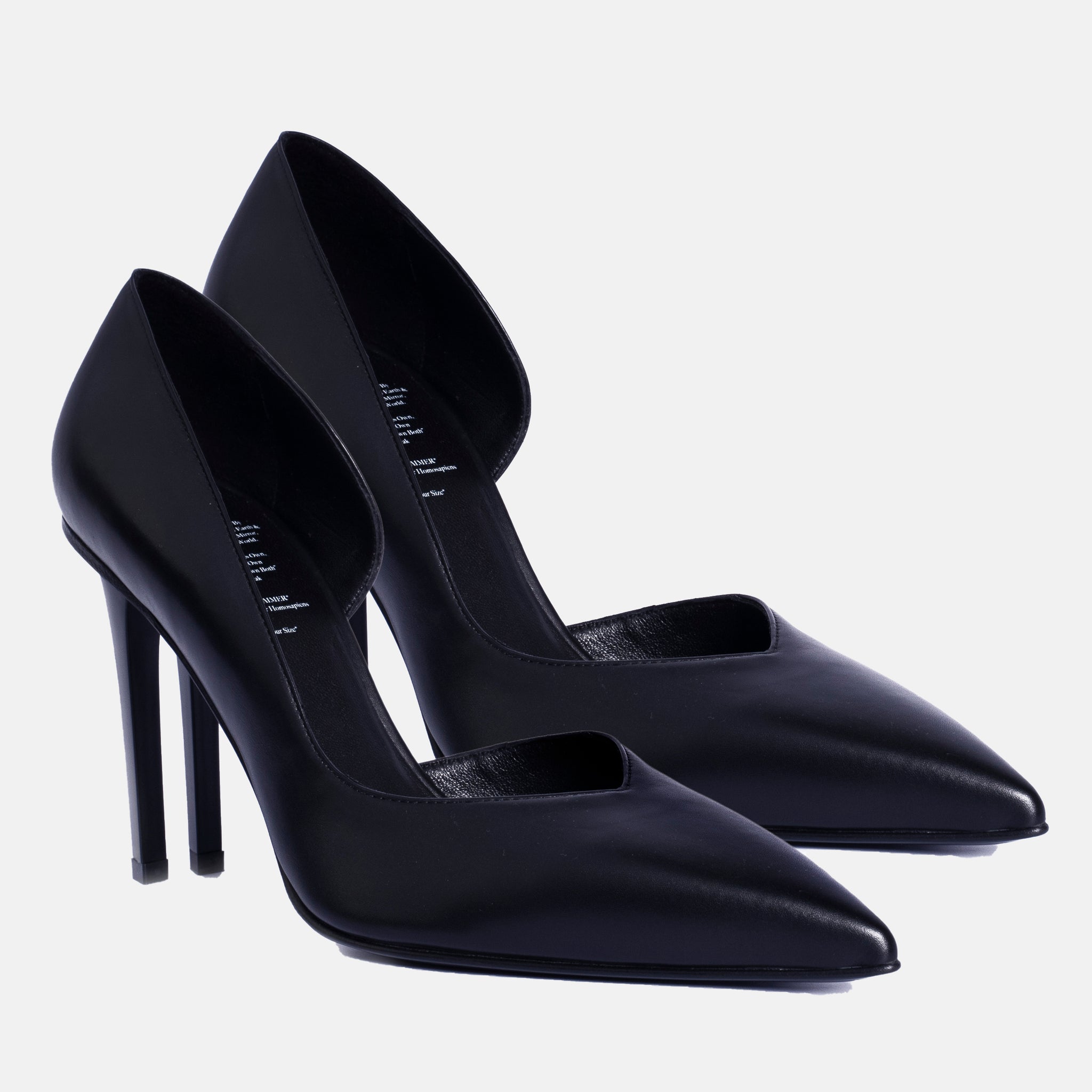 Twin D'orsay Pump Black