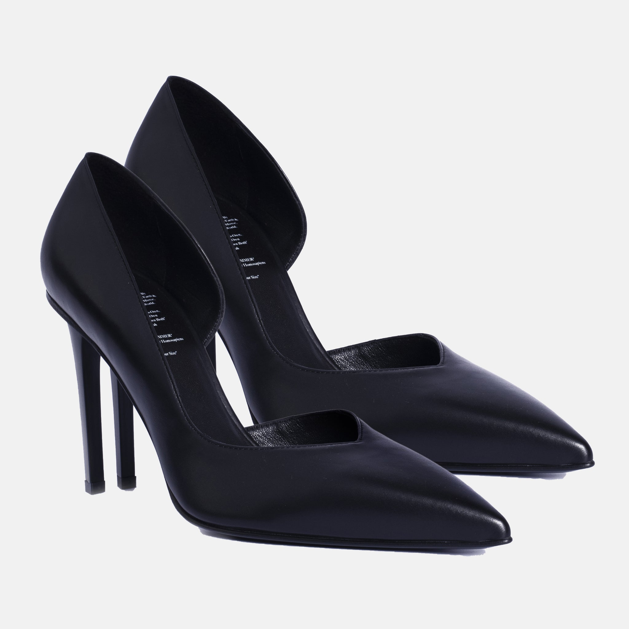 Twin D'orsay Pump Black