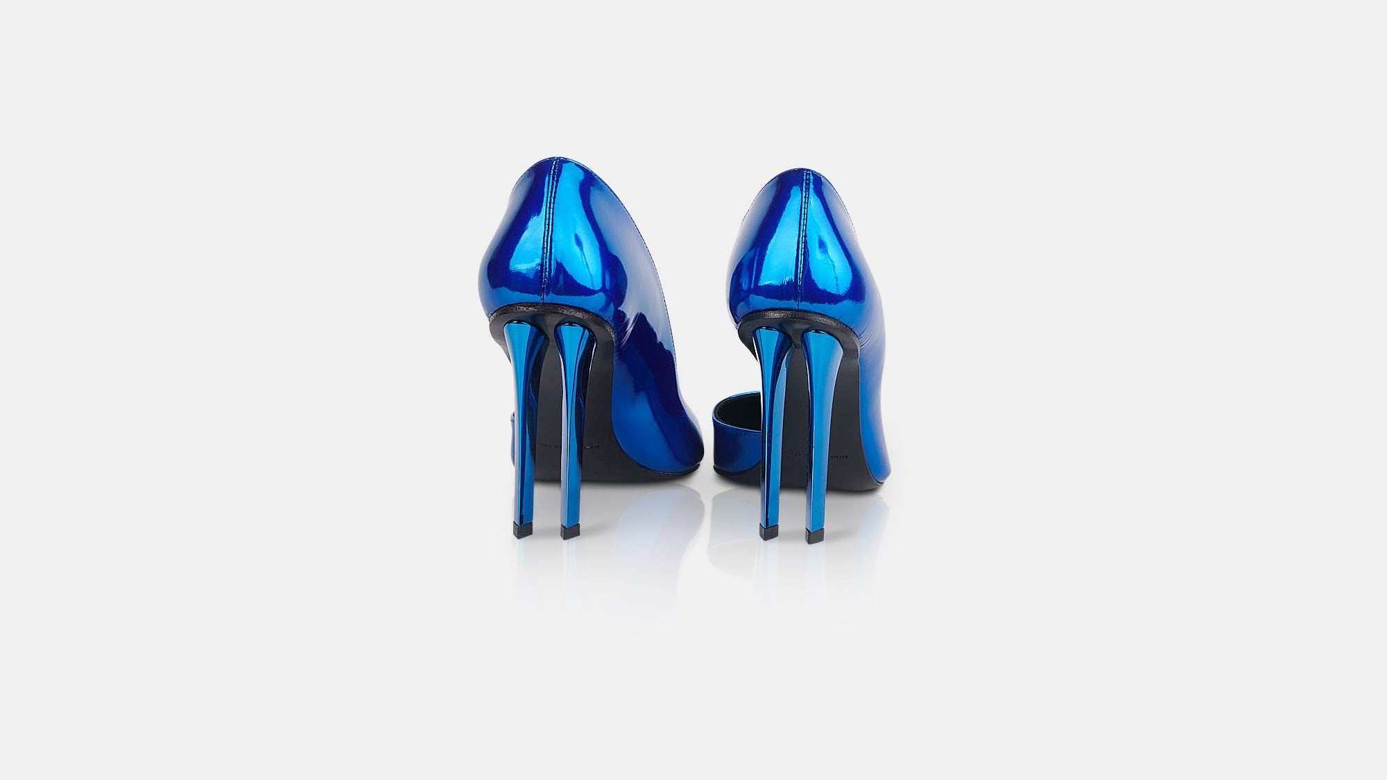 Electric blue Double heels shoes on a white background1621243260e1af0c20-1